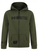 CORE KIDS ZIP HOODY - GREEN (AGE  5-6)
