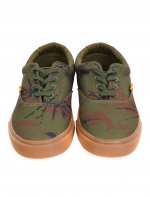 LO DOWN CAMO LACE UP TRAINERS 42
