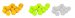 CARP ZOOM, Feeder Competition method wafters nbc 11 - fluo zöld