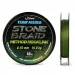 BY DÖME, Team Feeder Stone Braid Green 0.18 10